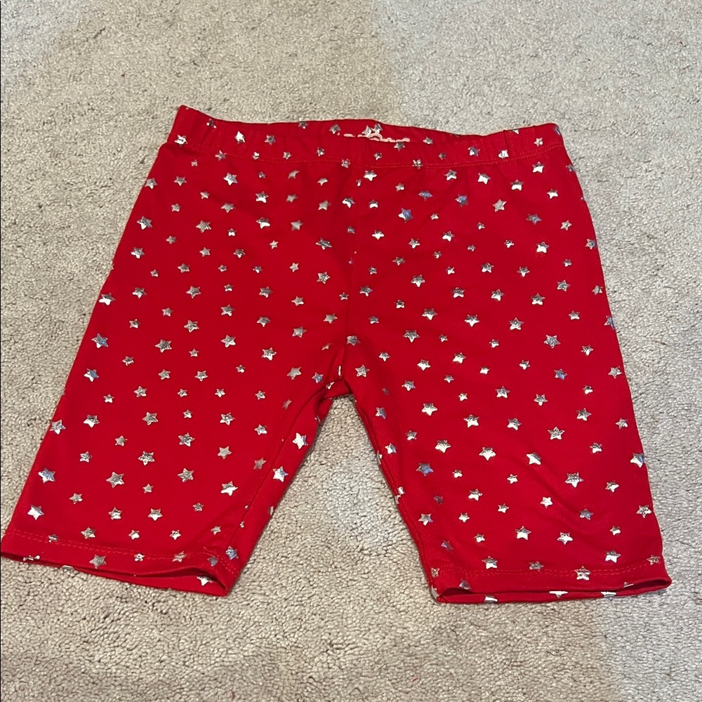 btween Red Shorts with Silver Stars